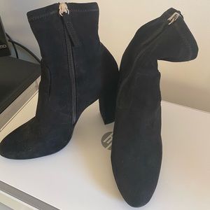 Steve Madden Faux Suede Booties
